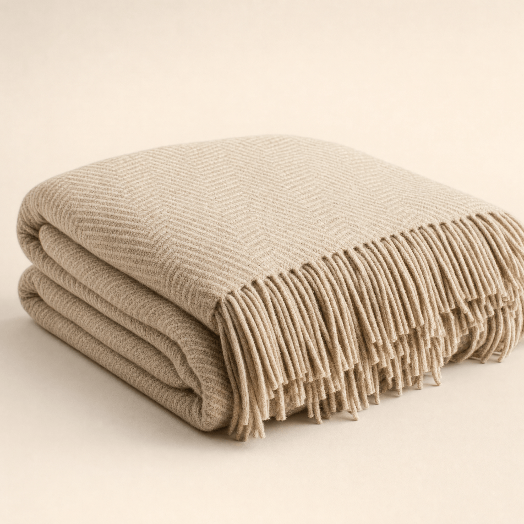 Herringbone Wool Throw