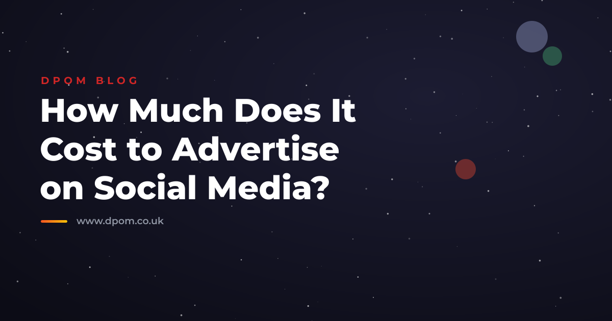 How Much Does It Cost to Advertise on Social Media?
